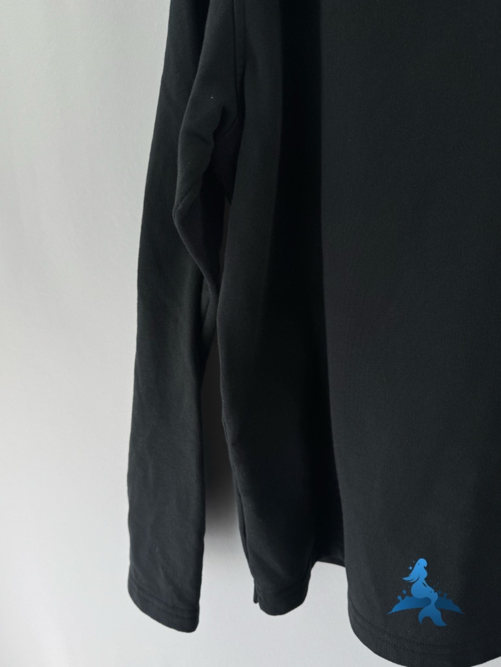 1306 - UNTUCKit - Parkson Snap Fleece Pullover - Mock Neck - XXL - Black - Picture 11 of 14